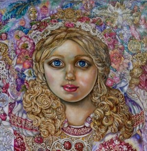 Yumi Sugai. An angel of Christmas of the Christmas cake.